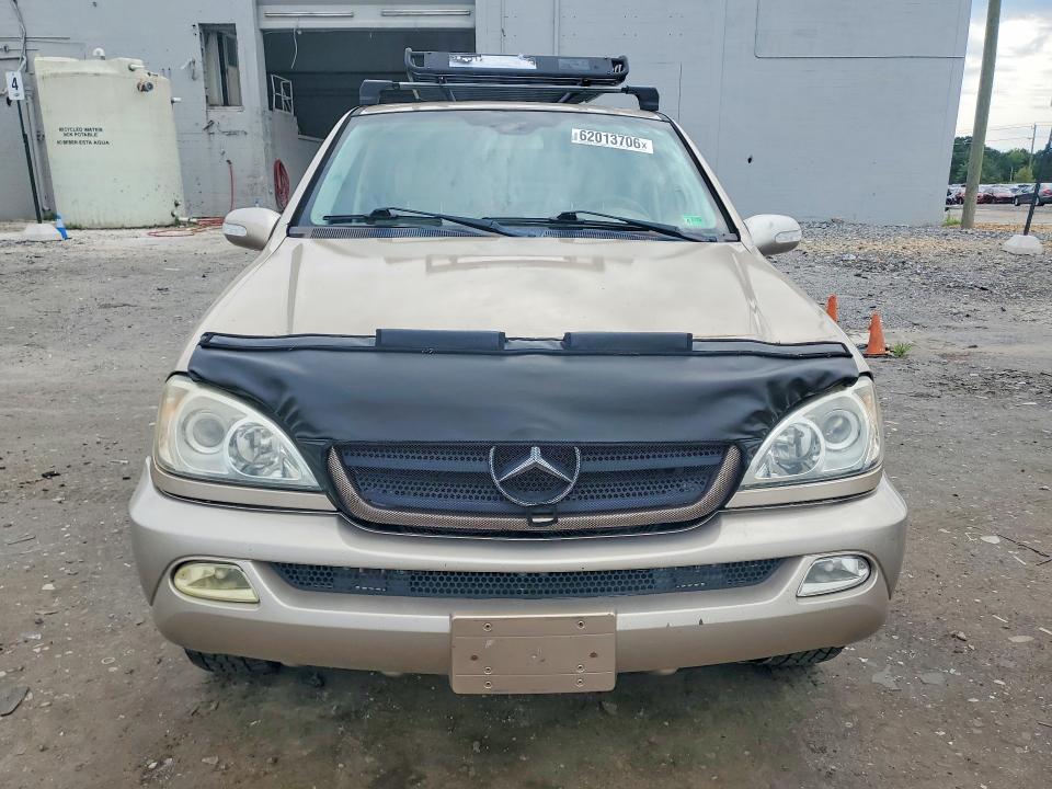 2002 Mercedes-benz Ml მანქანა იყიდება აუქციონზე, vin: 4JGAB54E62A364854, აუქციონის ნომერი: 62013706