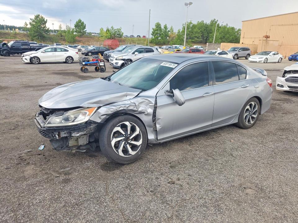 2016 Honda Accord მანქანა იყიდება აუქციონზე, vin: 1HGCR2F88GA189563, აუქციონის ნომერი: 60819676