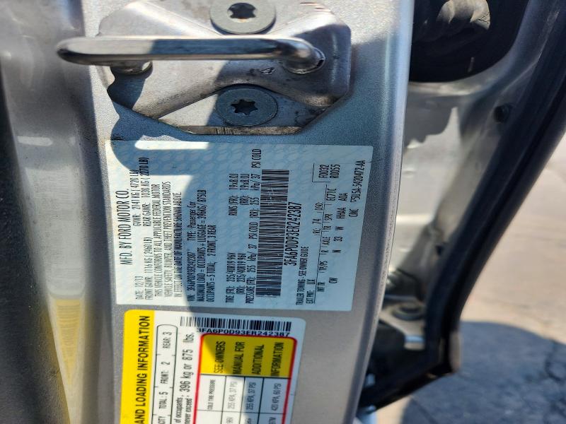 Aukcja sprzedaży 2014 Ford Fusion, vin: 3FA6P0D93ER242387, numer aukcji: 59108726