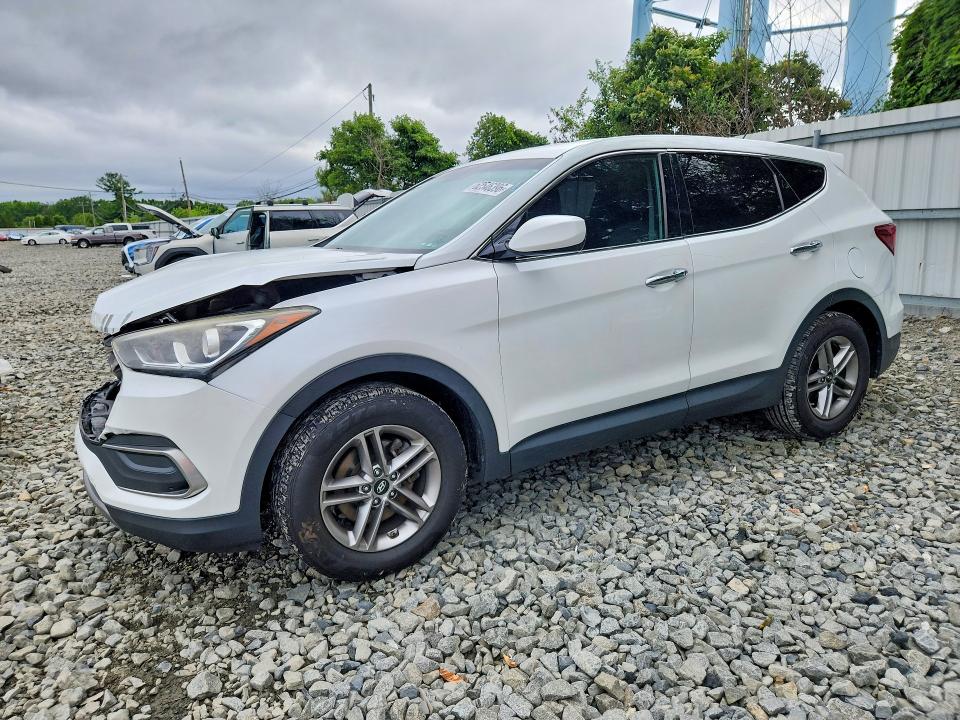 62546396 :رقم المزاد ، 5XYZT3LB3JG520413 vin ، 2018 Hyundai Santa Fe Sport مزاد بيع