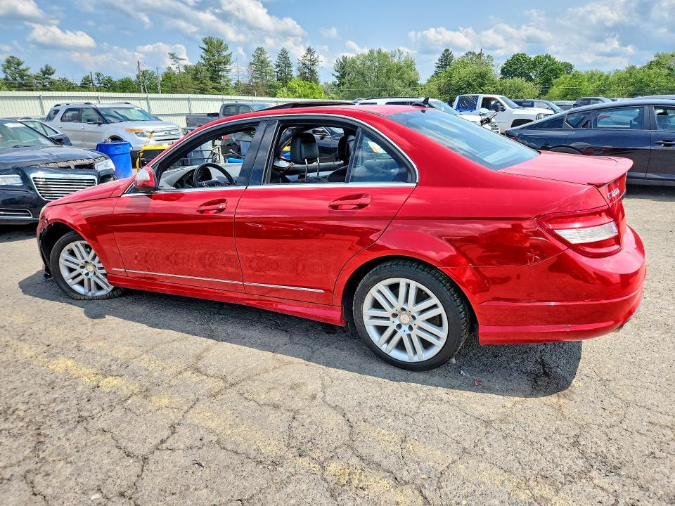 61959546 :رقم المزاد ، WDDGF81XX9F267282 vin ، 2009 Mercedes-benz C مزاد بيع