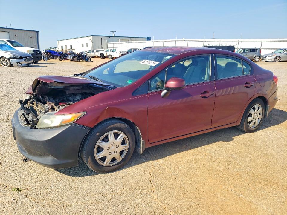 Aukcja sprzedaży 2012 Honda Civic, vin: 2HGFB2F54CH559006, numer aukcji: 63101216