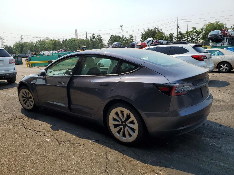 2022 Tesla Model 3 მანქანა იყიდება აუქციონზე, vin: 5YJ3E1EB8NF195644, აუქციონის ნომერი: 59846656