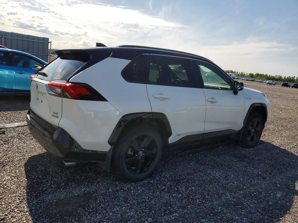 61778876 :رقم المزاد ، 2T3RWRFV4KW034258 vin ، 2019 Toyota Rav4 Hybrid مزاد بيع