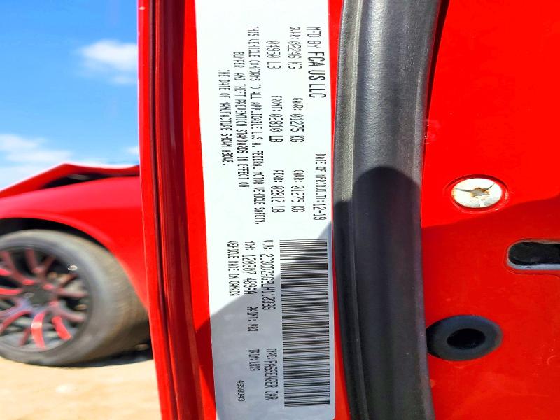 Продажа на аукционе авто 2020 Dodge Challenger, vin: 2C3CDZAG9LH110339, номер лота: 60377836