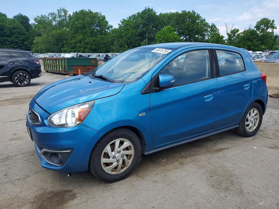 2019 Mitsubishi Mirage მანქანა იყიდება აუქციონზე, vin: ML32A4HJ5KH002893, აუქციონის ნომერი: 60416756