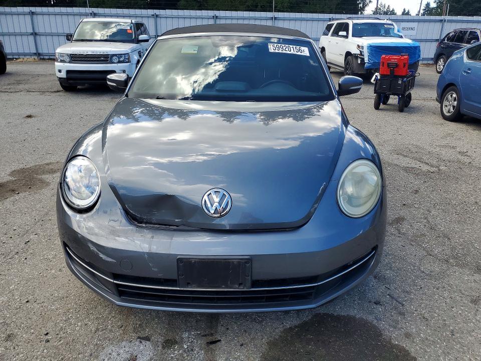 59920156 :رقم المزاد ، 3VW5L7AT1DM807464 vin ، 2013 Volkswagen Beetle مزاد بيع