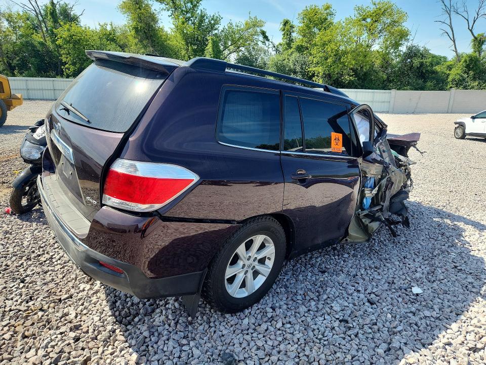Продаж на аукціоні авто 2013 Toyota Highlander, vin: 5TDBK3EH7DS198579, номер лоту: 61014516