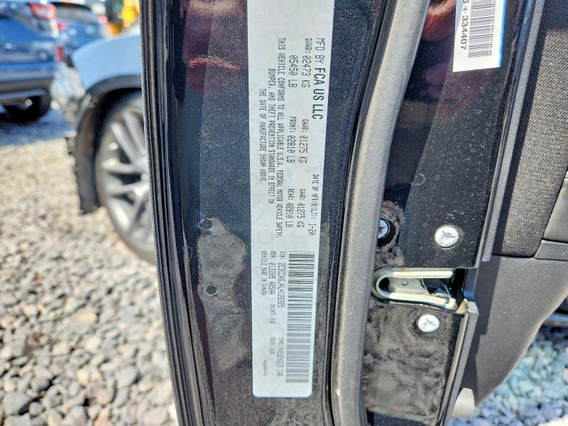 Aukcja sprzedaży 2020 Dodge Charger, vin: 2C3CDXGJ4LH126925, numer aukcji: 59305016