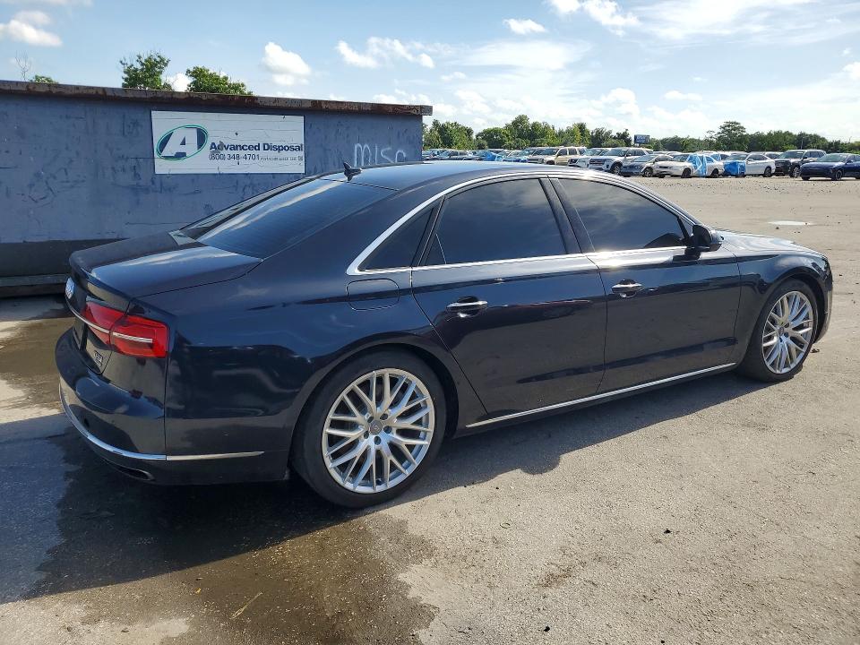 2015 Audi A8 მანქანა იყიდება აუქციონზე, vin: WAUJ2AFD5FN034085, აუქციონის ნომერი: 61695826