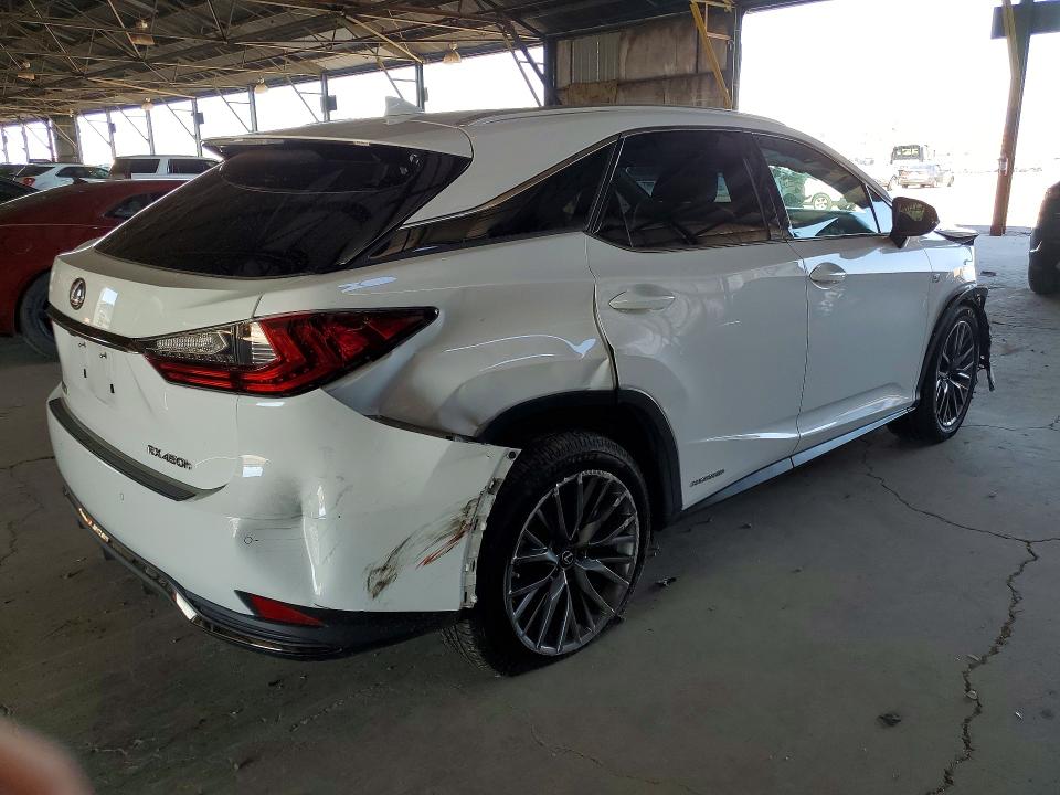 2022 Lexus Rx მანქანა იყიდება აუქციონზე, vin: 2T2YGMDAXNC075001, აუქციონის ნომერი: 62995026