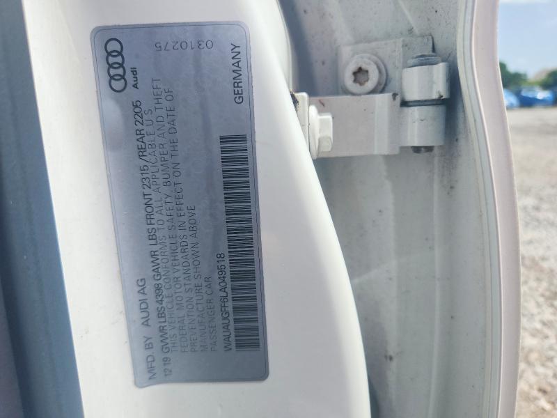 Aukcja sprzedaży 2020 Audi A3, vin: WAUAUGFF6LA049518, numer aukcji: 60821566