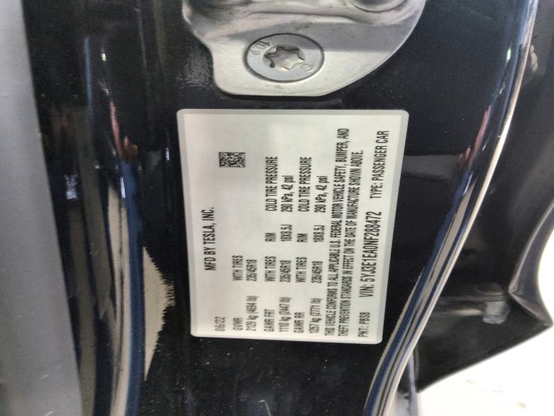 Продаж на аукціоні авто 2022 Tesla Model 3, vin: 5YJ3E1EA0NF288472, номер лоту: 60644976