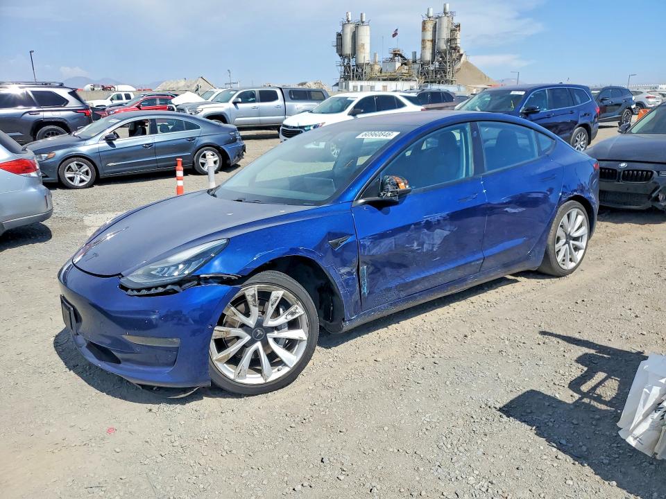 Продажа на аукционе авто 2018 Tesla Model 3, vin: 5YJ3E1EA6JF013666, номер лота: 60960846
