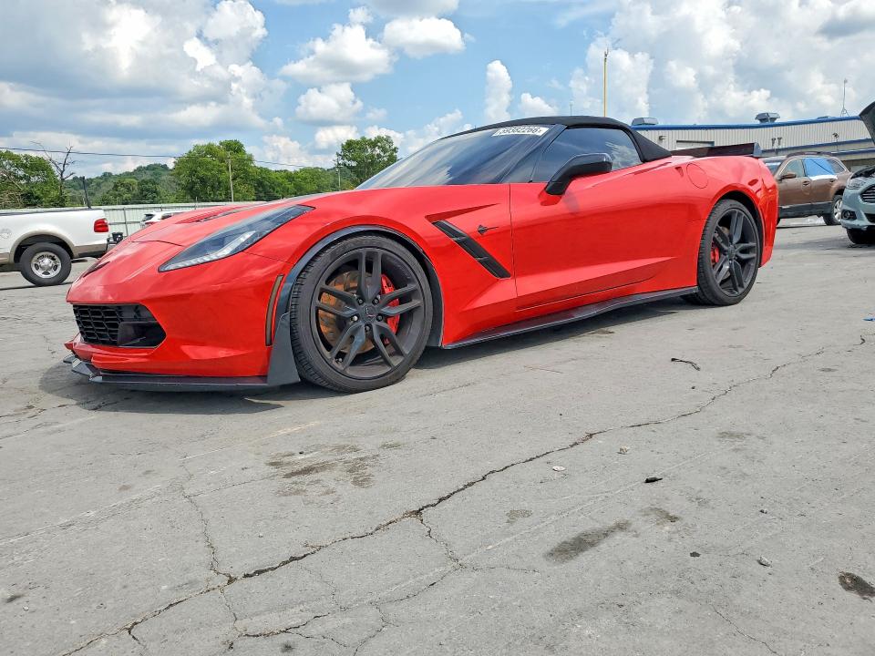 59382266 :رقم المزاد ، 1G1YL3D78E5112437 vin ، 2014 Chevrolet Corvette مزاد بيع