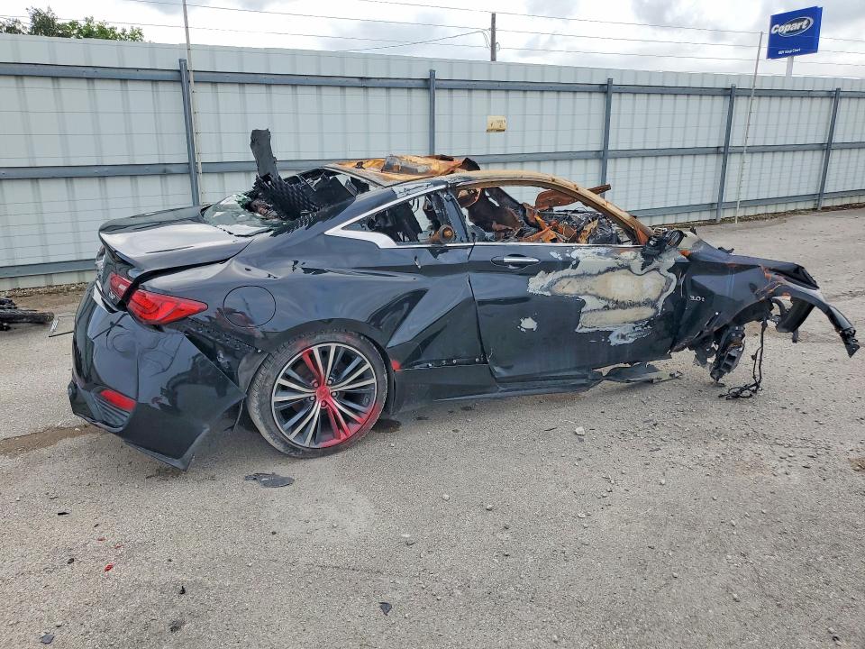 60197416 :رقم المزاد ، JN1EV7ELXHM553622 vin ، 2017 Infiniti Q60 مزاد بيع