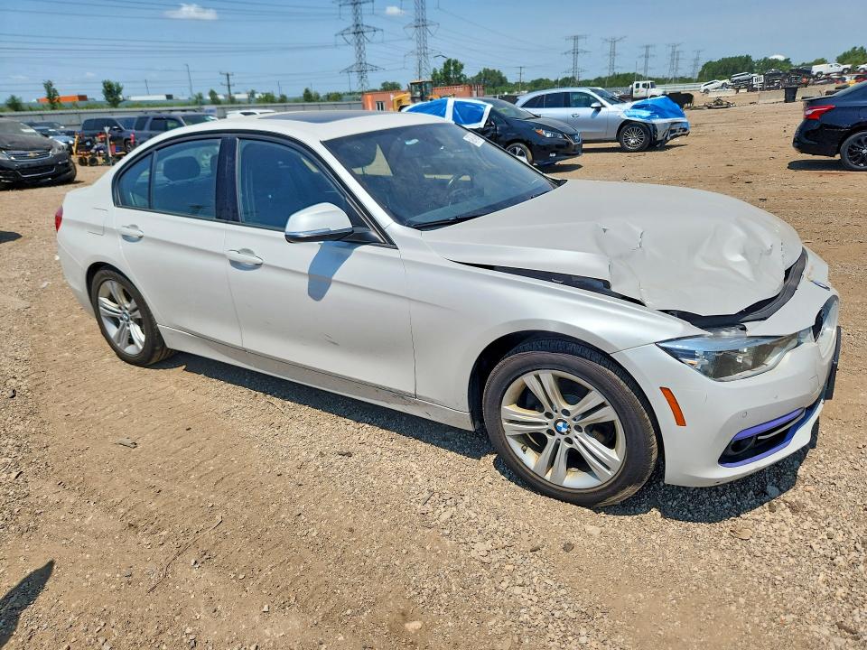 2016 Bmw 328 მანქანა იყიდება აუქციონზე, vin: WBA8E3C59GK500294, აუქციონის ნომერი: 60974996