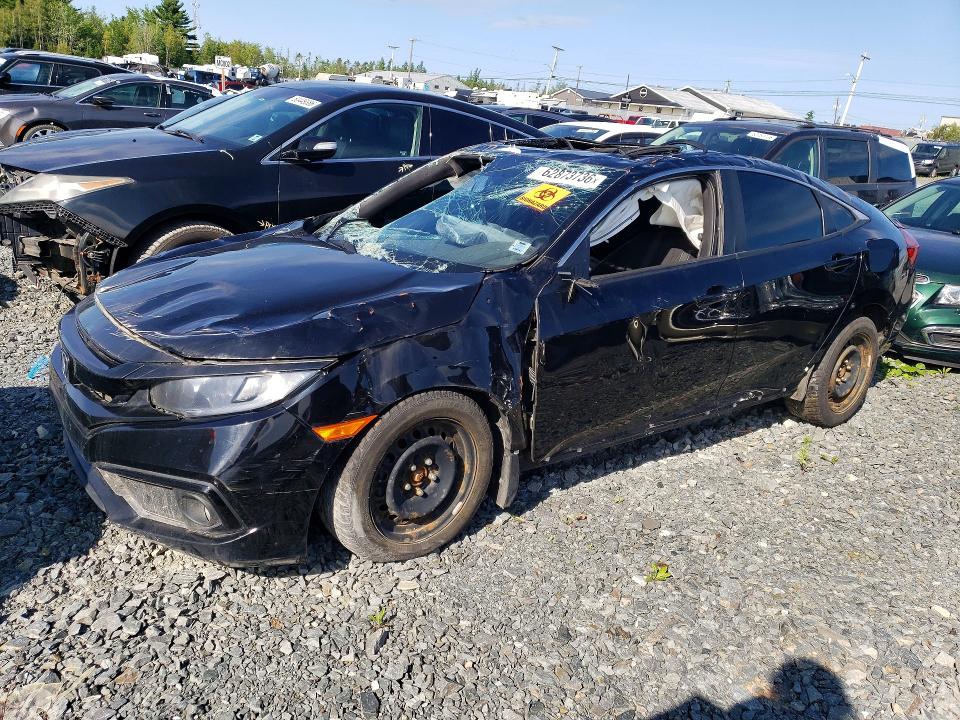 62873736 :رقم المزاد ، 2HGFC2F87KH029828 vin ، 2019 Honda Civic مزاد بيع