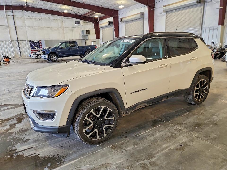 2018 Jeep Compass მანქანა იყიდება აუქციონზე, vin: 3C4NJDCB7JT101841, აუქციონის ნომერი: 62447866