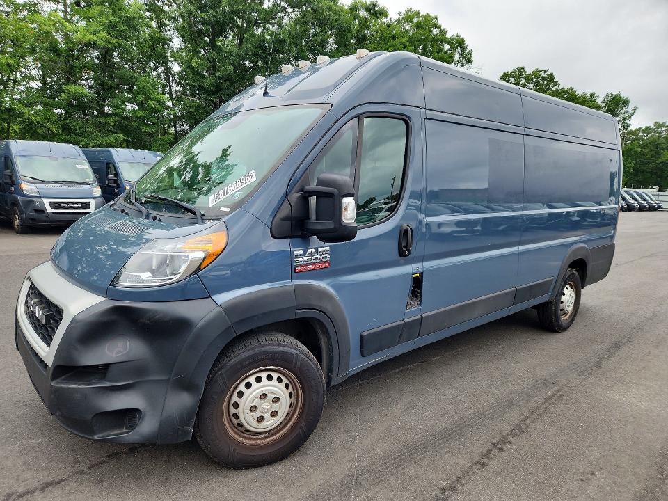58766896 :رقم المزاد ، 3C6MRVJG3ME544819 vin ، 2021 Ram Promaster 3500 مزاد بيع
