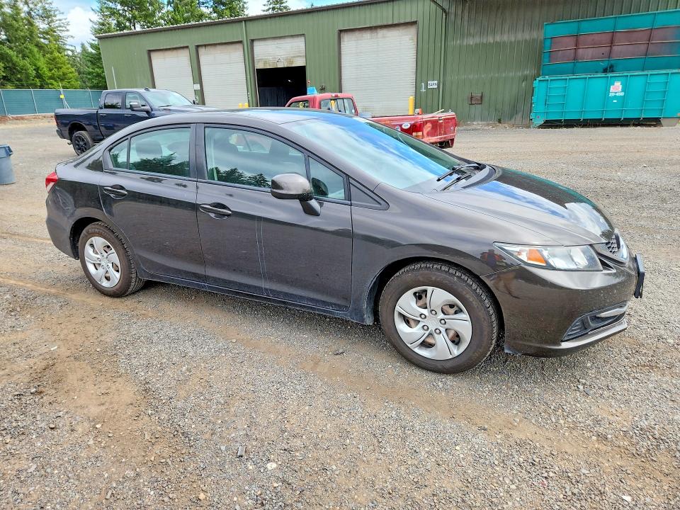 2013 Honda Civic მანქანა იყიდება აუქციონზე, vin: 19XFB2F58DE206814, აუქციონის ნომერი: 62837706