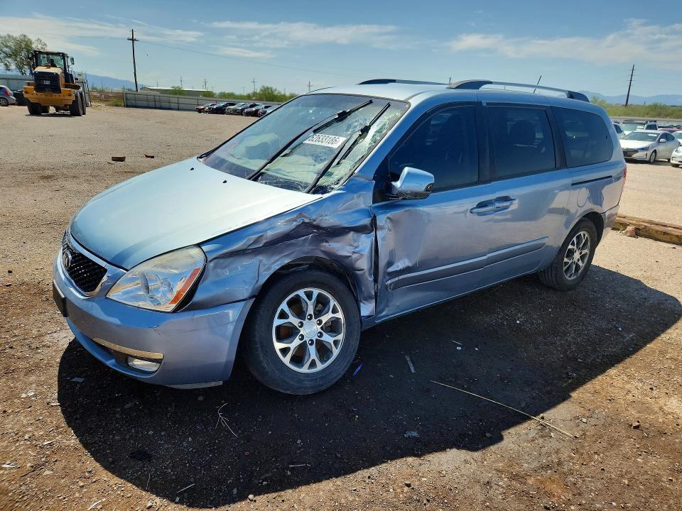 Продажа на аукционе авто 2014 Kia Sedona, vin: KNDMG4C72E6539107, номер лота: 62633186