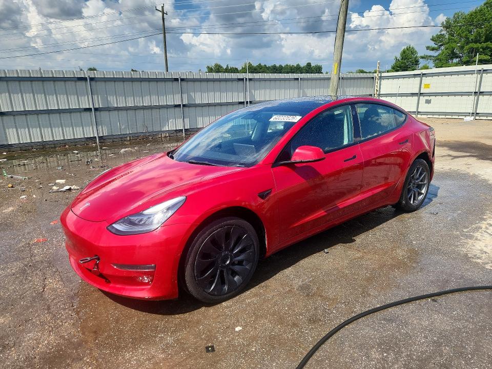 2022 Tesla Model 3 მანქანა იყიდება აუქციონზე, vin: 5YJ3E1EA4NF298342, აუქციონის ნომერი: 60232626