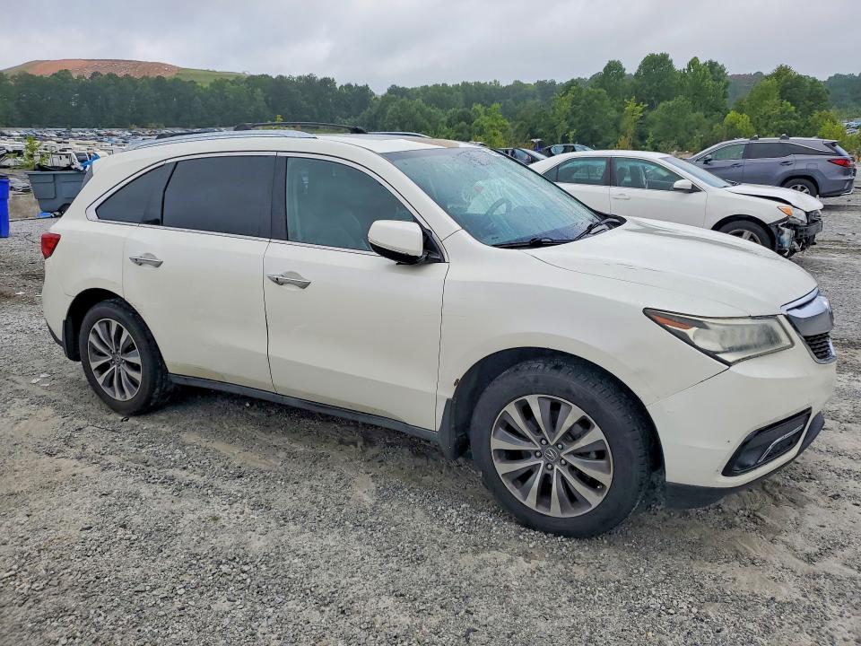 62139346 :رقم المزاد ، 5FRYD3H65EB016297 vin ، 2014 Acura Mdx مزاد بيع