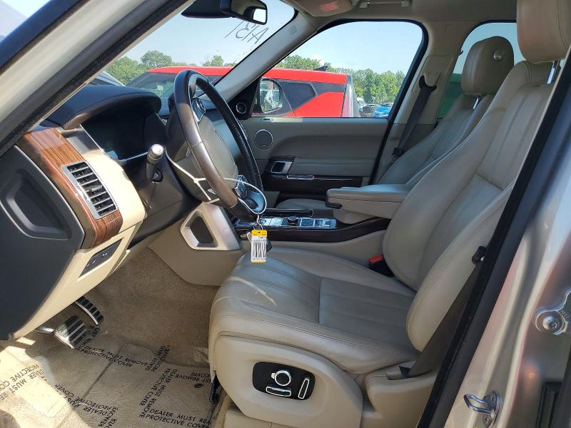 Продажа на аукционе авто 2016 Land Rover Range Rover, vin: SALGS2EF9GA253476, номер лота: 61424536