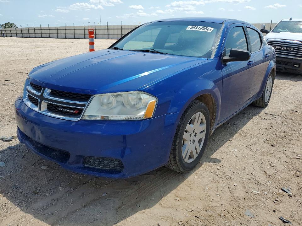 2013 Dodge Avenger მანქანა იყიდება აუქციონზე, vin: 1C3CDZAB0DN547997, აუქციონის ნომერი: 55819956