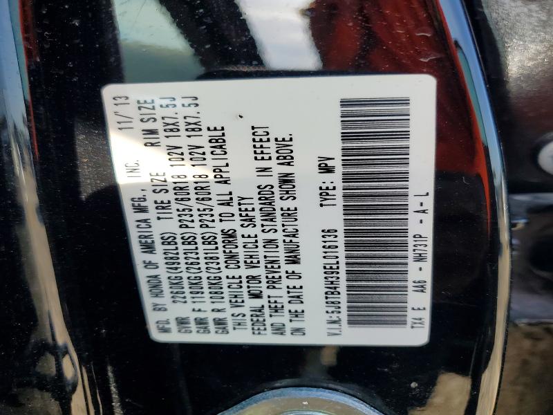 Продаж на аукціоні авто 2014 Acura Rdx, vin: 5J8TB4H39EL016136, номер лоту: 62590786