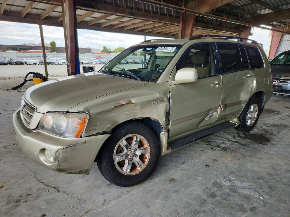 Продаж на аукціоні авто 2003 Toyota Highlander, vin: JTEHF21A130142152, номер лоту: 61006726
