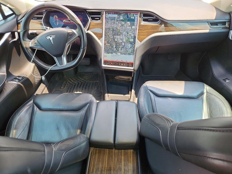 62959826 :رقم المزاد ، 5YJSA1S27FF091854 vin ، 2015 Tesla Model S مزاد بيع