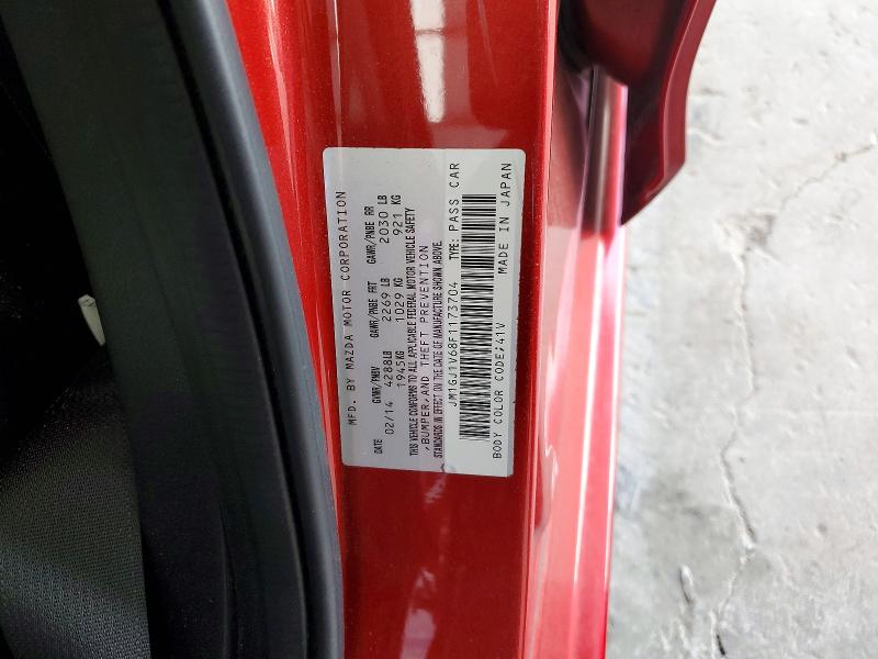 Продажа на аукционе авто 2015 Mazda 6, vin: JM1GJ1V68F1173704, номер лота: 61635016