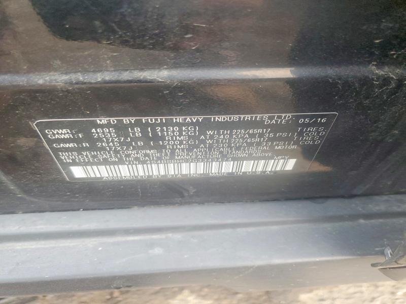 Продаж на аукціоні авто 2016 Subaru Outback, vin: 4S4BSBHC2G3343474, номер лоту: 62593606