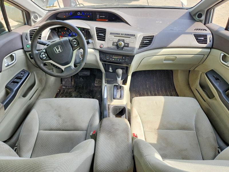 Auction sale of the 2012 Honda Civic, vin: JHMFB4F26CS004386, lot number: 61104236