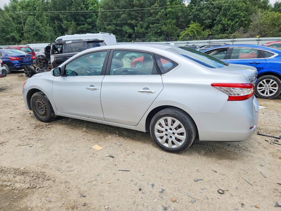 2015 Nissan Sentra მანქანა იყიდება აუქციონზე, vin: 3N1AB7AP8FL663401, აუქციონის ნომერი: 60139396