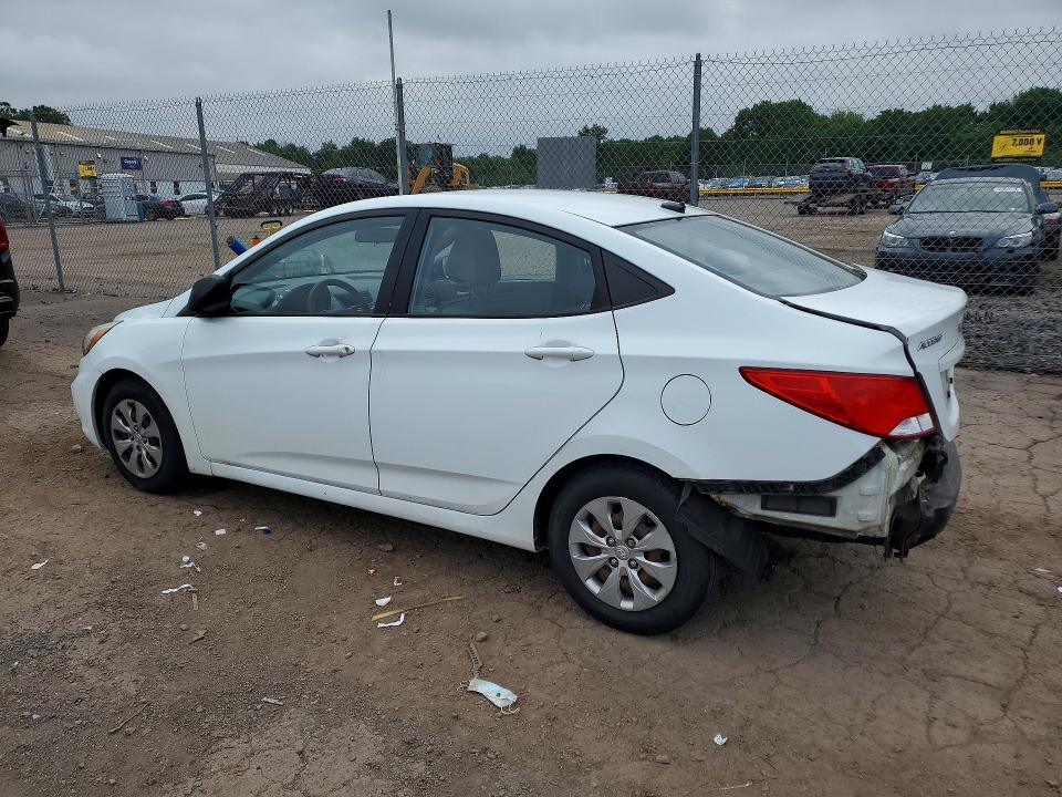 2016 Hyundai Accent მანქანა იყიდება აუქციონზე, vin: KMHCT4AE7GU012473, აუქციონის ნომერი: 60165836