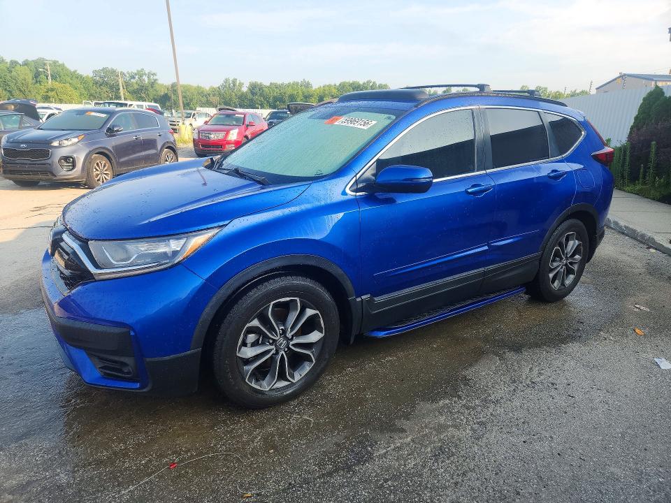 2022 Honda Cr-v მანქანა იყიდება აუქციონზე, vin: 7FARW1H82NE011830, აუქციონის ნომერი: 59969156