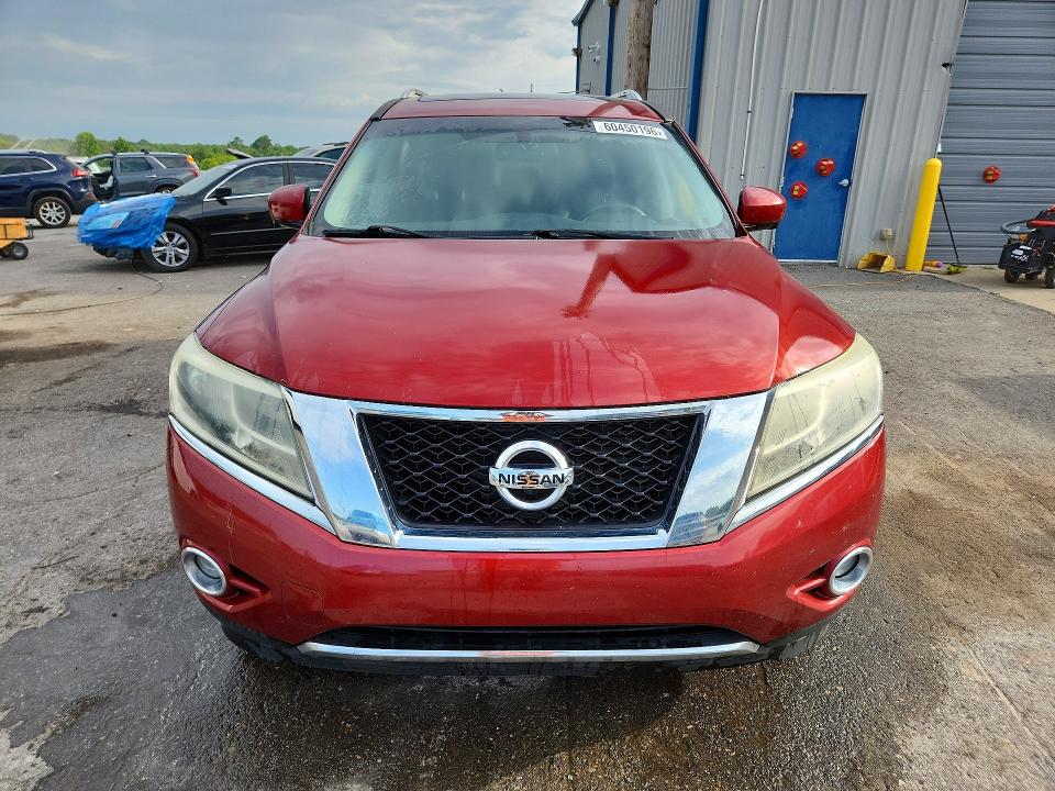 60450196 :رقم المزاد ، 5N1AR2MN1FC614814 vin ، 2015 Nissan Pathfinder مزاد بيع
