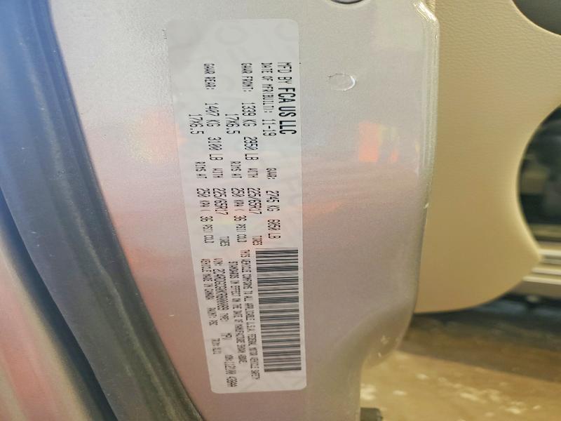 Продаж на аукціоні авто 2019 Dodge Grand Caravan, vin: 2C4RDGCG0KR800089, номер лоту: 60564426