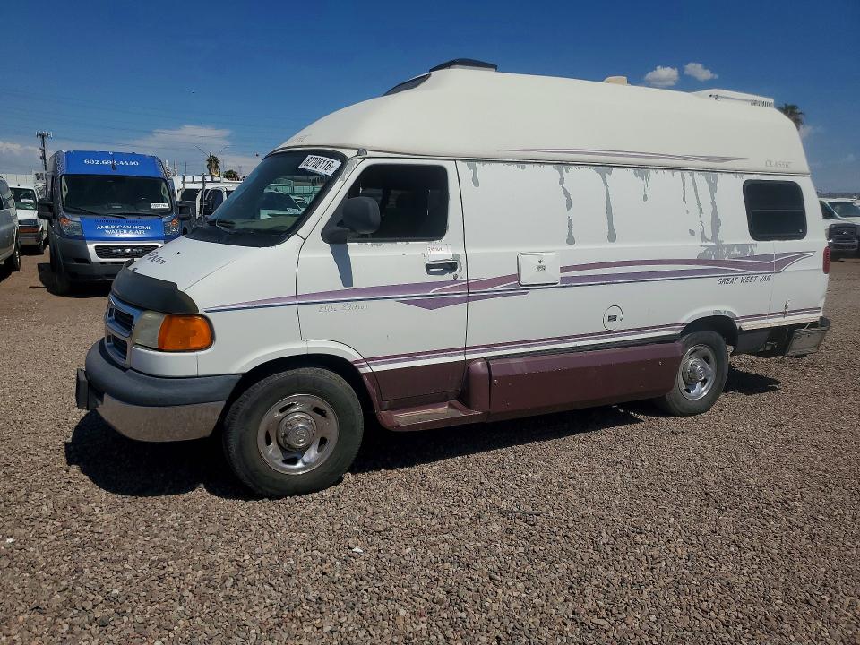 62708116 :رقم المزاد ، 2B6LB31Z82K110225 vin ، 2002 Dodge Ram Van مزاد بيع
