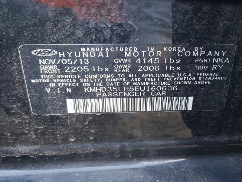 Aukcja sprzedaży 2014 Hyundai Elantra Gt, vin: KMHD35LH5EU160636, numer aukcji: 61257636