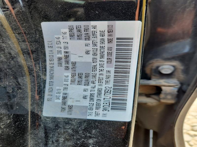 59583626 :رقم المزاد ، 3MYDLBJV7LY706912 vin ، 2020 Toyota Yaris Hatchback مزاد بيع