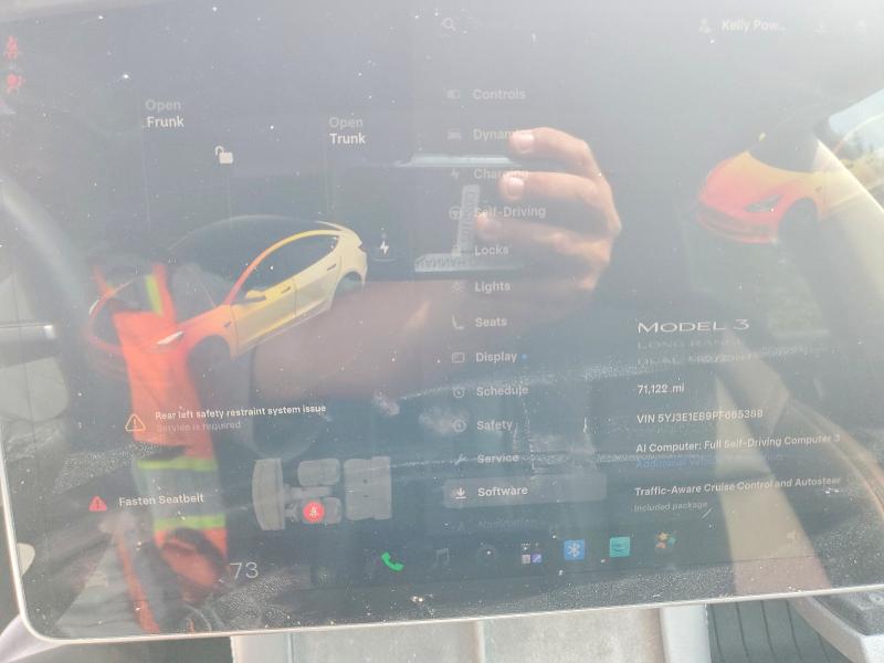 Продажа на аукционе авто 2023 Tesla Model 3, vin: 5YJ3E1EB9PF665389, номер лота: 61012196