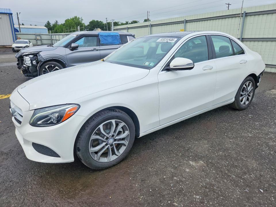 2016 Mercedes-benz C მანქანა იყიდება აუქციონზე, vin: 55SWF4KB1GU102643, აუქციონის ნომერი: 60034566