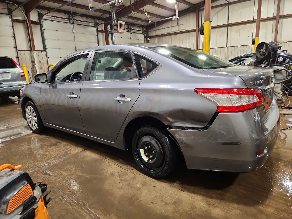 60154066 :رقم المزاد ، 3N1AB7AP4FY378200 vin ، 2015 Nissan Sentra مزاد بيع