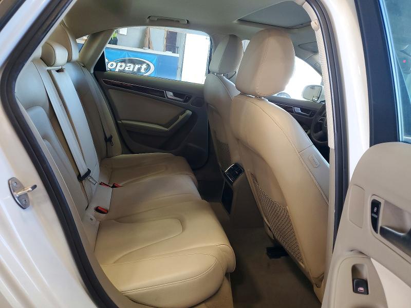 2012 Audi A4 მანქანა იყიდება აუქციონზე, vin: WAUFFAFL1CA088696, აუქციონის ნომერი: 63317016