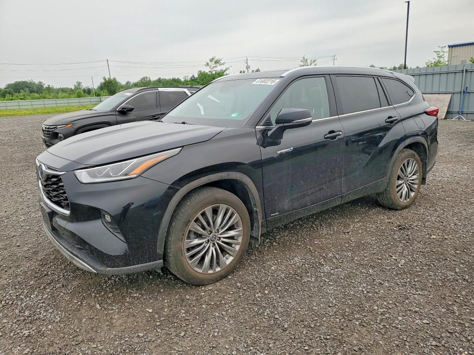 61002216 :رقم المزاد ، 5TDEBRCH2MS067952 vin ، 2021 Toyota Highlander مزاد بيع