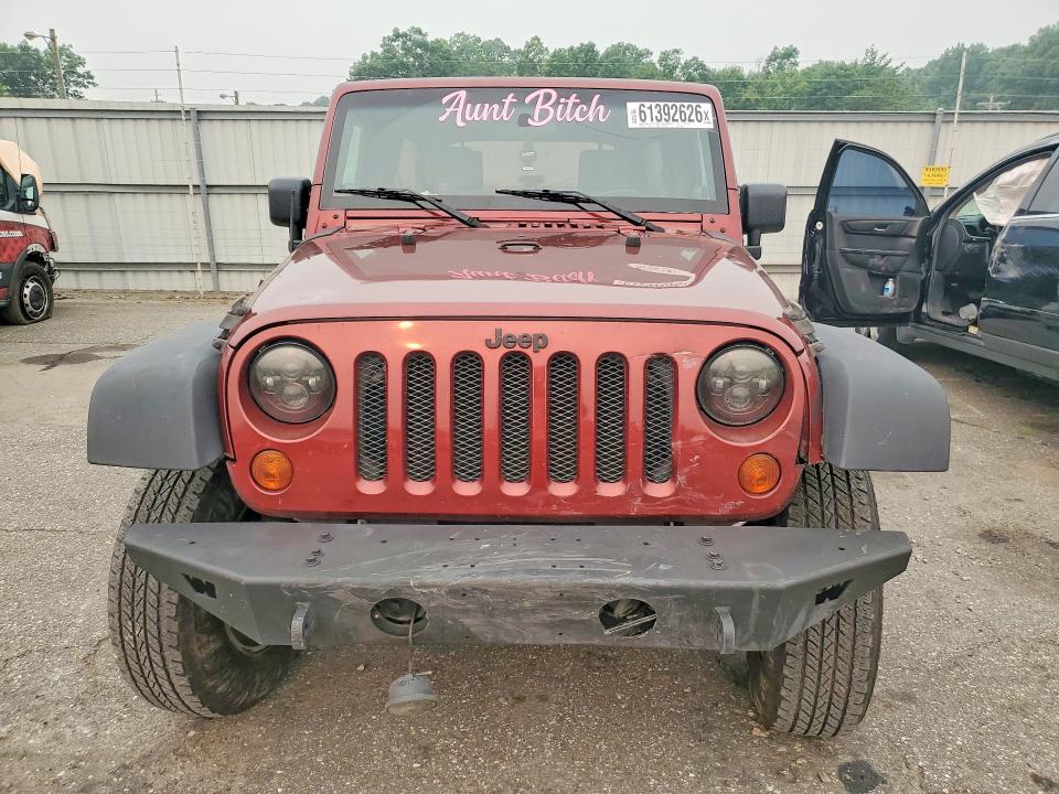 2010 Jeep Wrangler Unlimited მანქანა იყიდება აუქციონზე, vin: 1J4BA3H16AL176307, აუქციონის ნომერი: 61392626